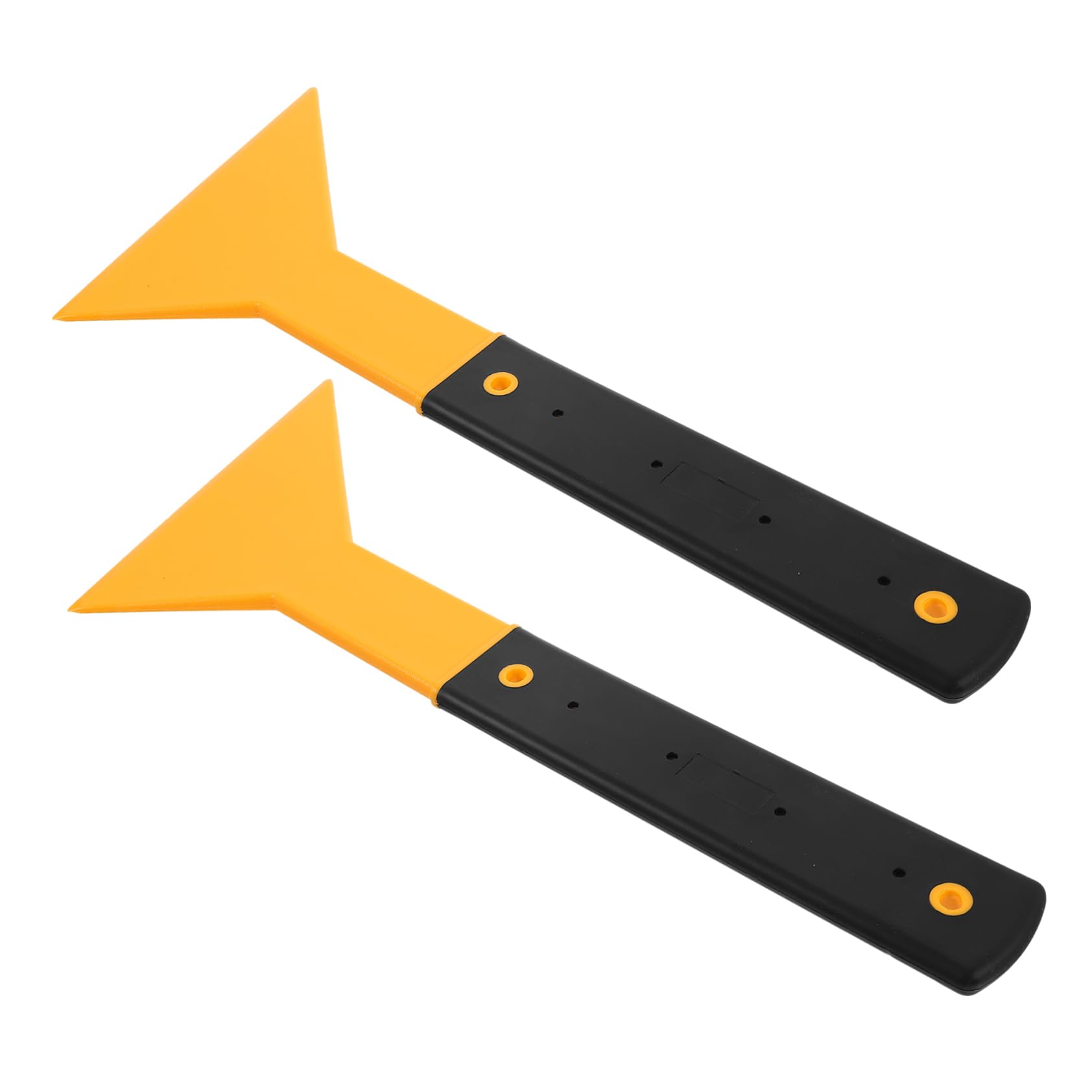 BESPORTBLE 2Pcs Vehicle Film Tool Scraper for Film Wrapping Wallpaper Smoothing Durable Lightweight Easy Bubble Removal Random Handle Style