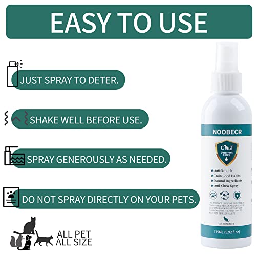 Qmjudb YX-US-CATDE-1 Cat Deterrent Spray Indoor, 175Ml - Cat Repellent Indoor For Cat And Kitten, Anti Cat Scratching Deterrent Spray thumb #4