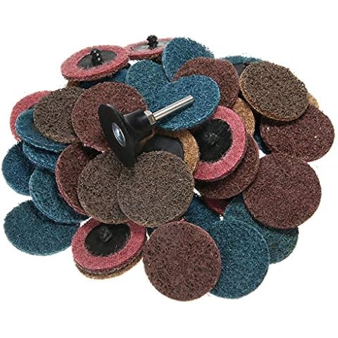 30PCS 2'' Sanding Discs with Pad Holder Cover