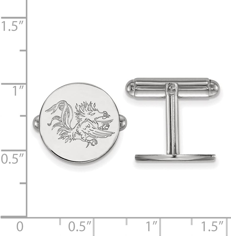 South Carolina Cufflinks (Sterling Silver)