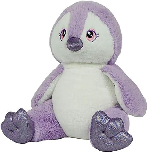 Pingüino morado de peluche suave de 16 pulgadas, We Stuff 'em... You Love 'em! disponible en Yaxa Colombia