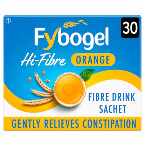 Fybogel Orange Fiber Supplement Sachets 30 Count