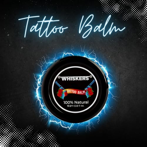 Whiskers TattooAftercare Healing Balm With Vitamin A and D|Natural Herbs and Oils|Tattoo Enhancer|Ointment|Moisturizer|Lotion|No Parabens|No Petroleum Jelly|Cruelty-Free|15gm - Image 2