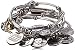 Star Wars Jewelry Episode 7 Rey Stainless Steel Charm Stretch Bracelet