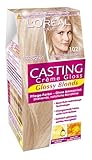 L'Oréal Paris Casting Creme Gloss Pflege-Haarfarbe, 1021 Sehr Helles Spiegelglanzblond