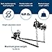 Camco Eaz-Lift Elite 1,000lb Weight Distributing Hitch Kit with Sway Control (48058) for Trailer, Black