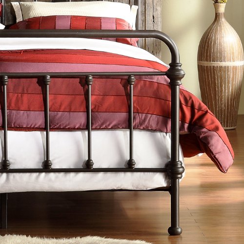 Weston Home Nottingham Metal Spindle Bed #TOP2
