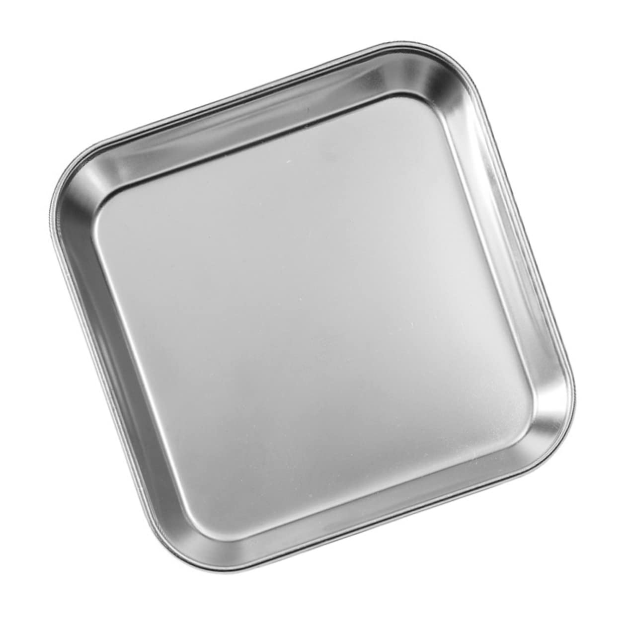 Amazon | NUOLUX バット 料理 ステンレス 揚げ物 トレー 14x14cm