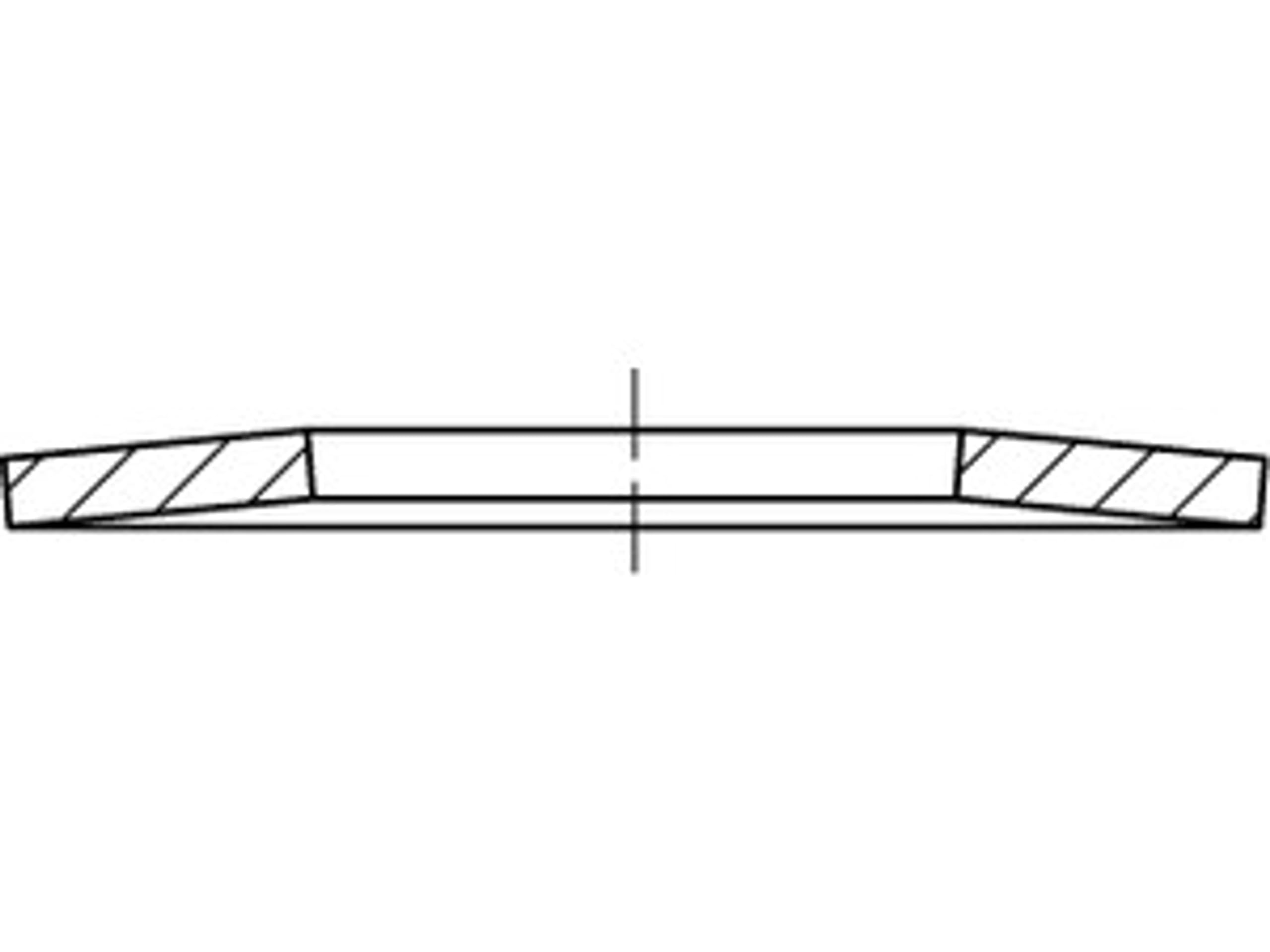 DIN 2093 St. 18 x 8,2 x 1,0 VE=S Tellerfedern 200 Stück