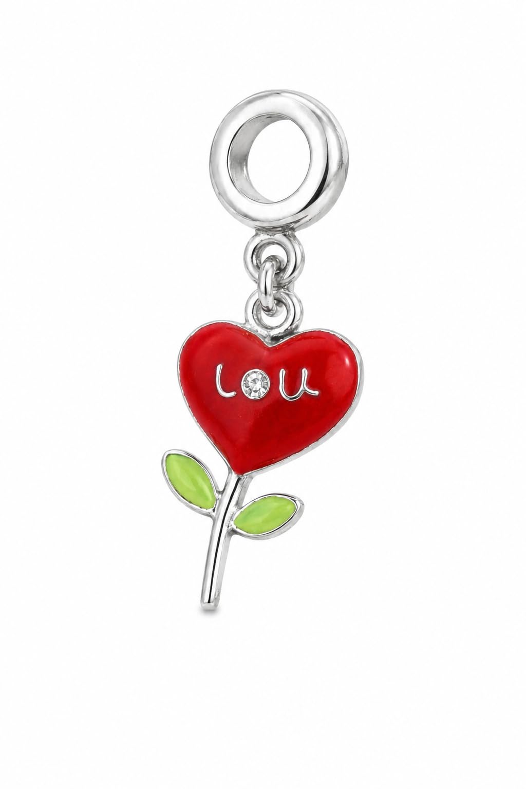 | 925 sterling silver | heart bloom | charms/pendant | gift for women | comes with warranty, 925 stamp and huid