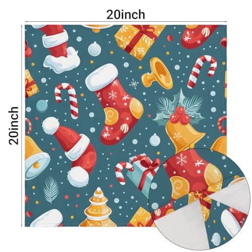 Servilletas de Tela Pardick Floral Cuadradas Pack x6 miniatura 3