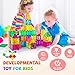 cossy 120Pcs Magnetic Tiles Magnetic 3D Building Blocks Set Educational Construction Toys for 3+ Year Kids with Stronger Magnets, Educational Toys, Recreational, Conventional