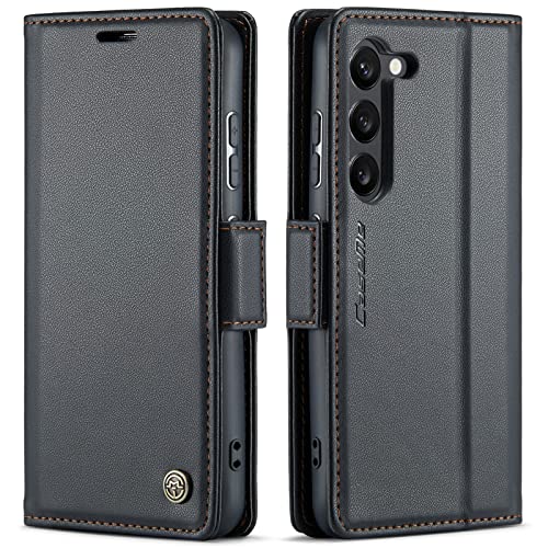 QLTYPRI Coque pour Samsung Galaxy S26 Plus Etui avec [RFID Blocage], Housse en Premium Cuir Pochette Portefeuille Rabat Clapet Case Porte Carte Magnétique...