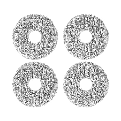 Image of dreame Mop Pads, Wet Mopping Pads for Mopping Floor (4pcs) Compatible with L10s Ultra, L10s Pro Ultra, L10s Plus, L10s Pro Gen2, L20 Ultra, L30 Ultra, L40 Ultra,X30 Ultra, X40 Ultra