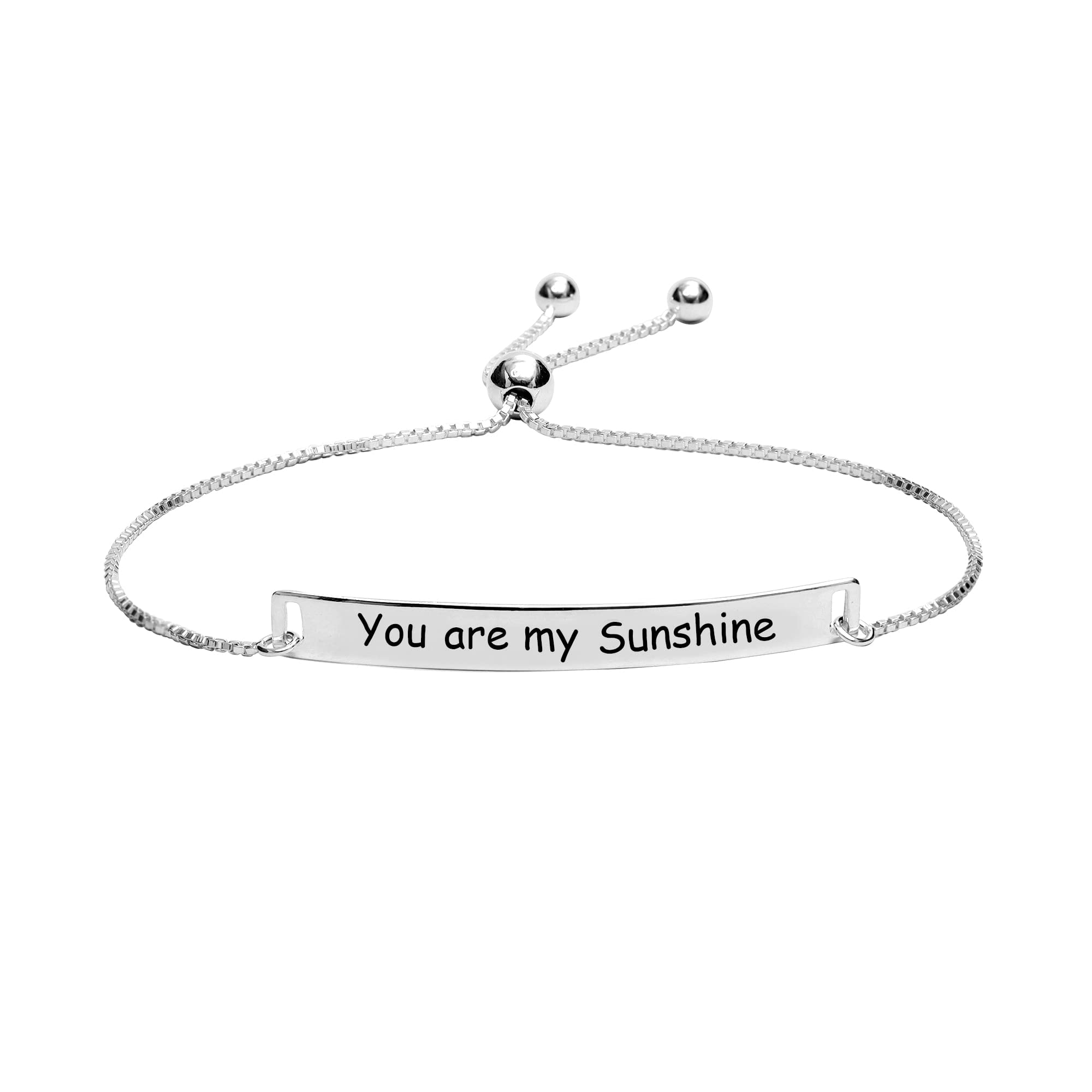 Nora Nico 925 Sterling Silver BIS Hallmarked You are My Sunshine Sliding Bolo Bracelet for Women (B09KFVBNQL) Amazon Price History, Amazon Price Tracker