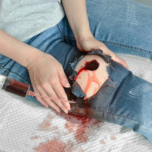 Image of Wound Packing Trainer, Stop Bleeding Trainer with Bleeding Function, Wearable Wound Moulage Training Kit