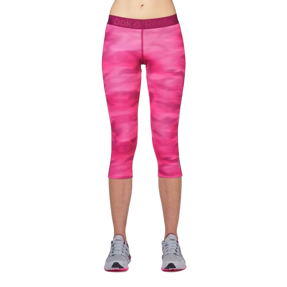 Reebok de Entrenamiento para Todo Print Capri Pantalones
