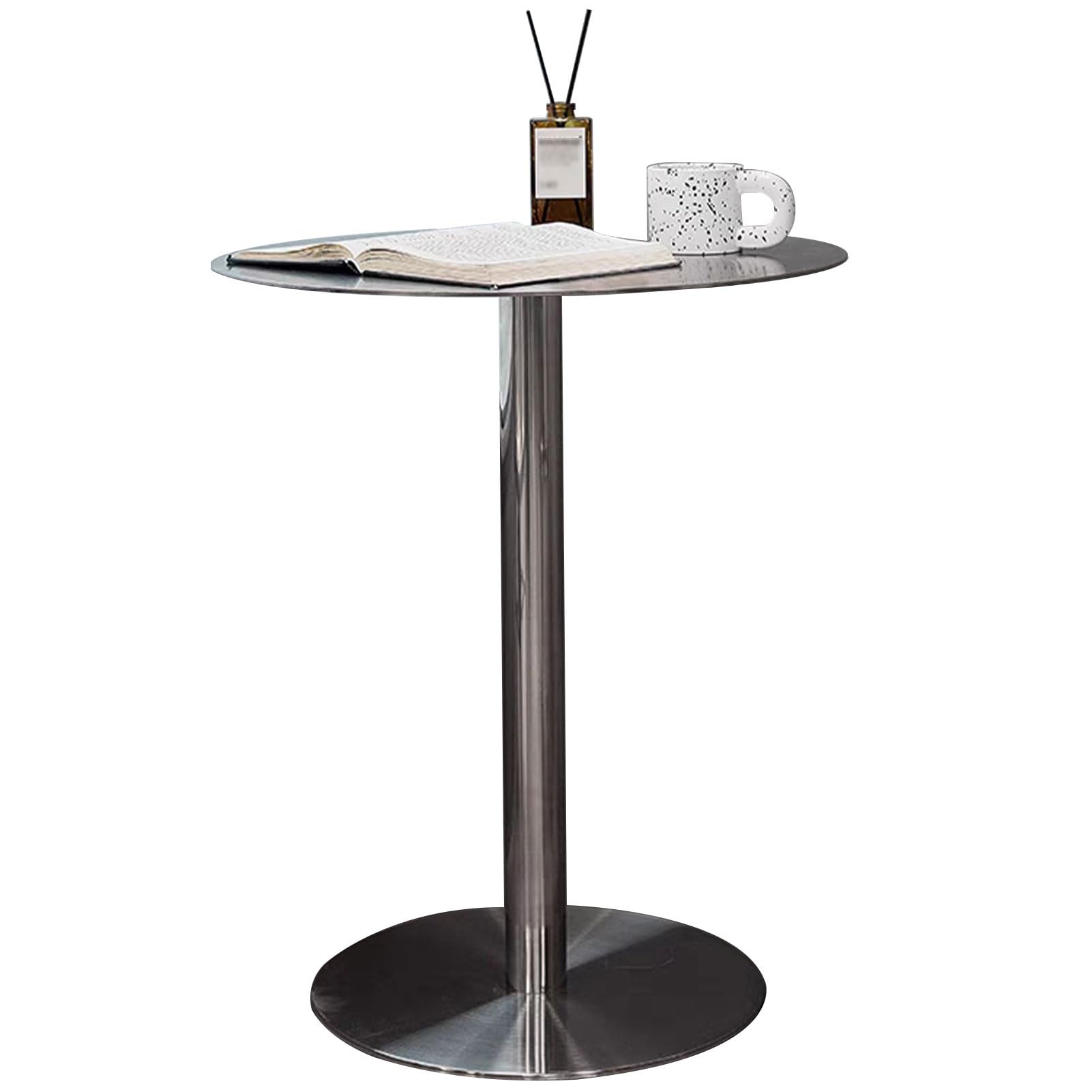 Amazon.com: Stainless Steel Round Table Bistro Pub Furniture - Bar