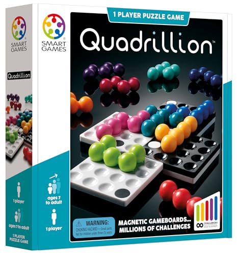 SmartGames Quadrillion – Puzzle Magnético Sin Fin para 7+ miniatura 3