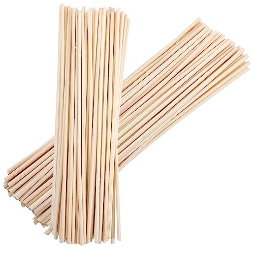 Mobestech 100Piezas Varillas Difusoras de Aroma de Ratán Natural Casa y Oficina Palos Aromáticos con Buena Capacidad de Absorción de Aceite