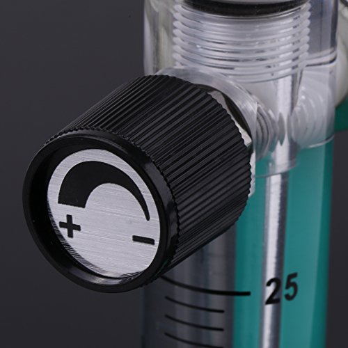 Air Flowmeter, Air Meter Air Flowmeter Control Valve 2.5-25 LPM Flowmeter Suitable for Air Measuring - Thumbnail 6
