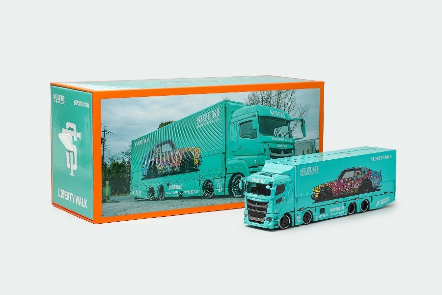 Amazon | ゲインコーププロダクツ 1/64 三菱LB-トラック ふそう