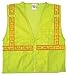 Kishigo 1076 Ultra-Cool Polyester Mesh Reflexite Vest, Extra Large, Lime