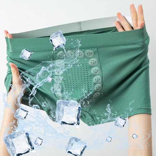 Men's Energetic Massage Magnetic Therapy Underwear Energy Field Therapy Breathable Men Underwear Massage Boxer Brief3