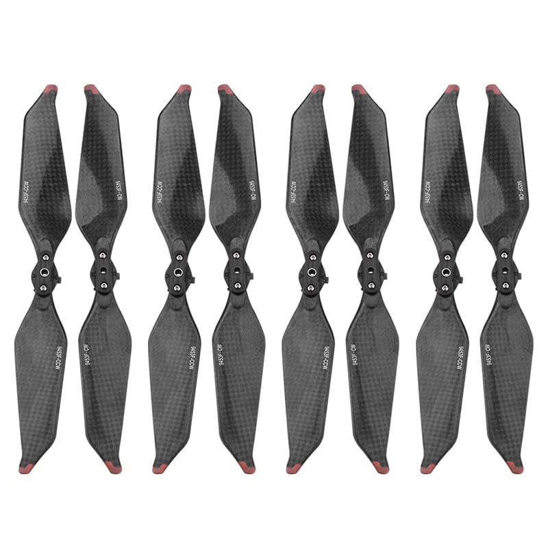 Faltbare Kohlefaser-Propeller für DJI Mavic 3, Propeller-Ersatz, Druck-Schnellverschluss-Design, Flügel-Ersatzzubehör (4 Paare)