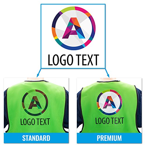 Individuelle Warnweste mit persönlichem Aufdruck