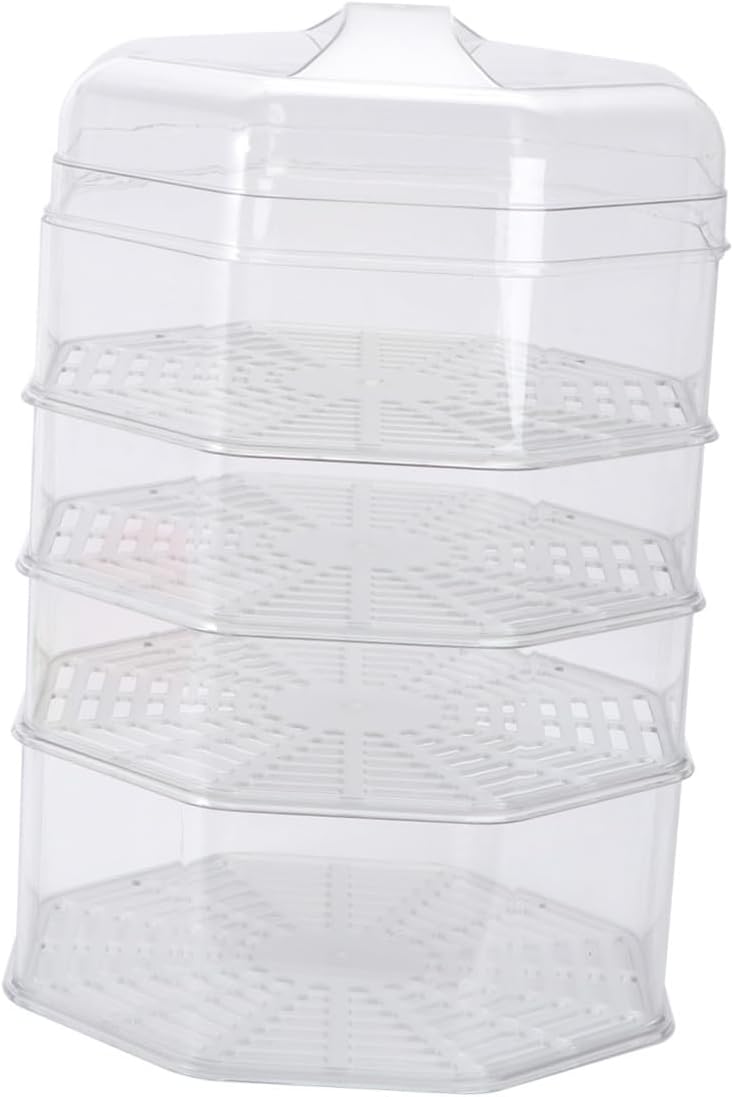 VICASKY Multi-layer Thick Food Cover Set 5pcs Large Dustproof Mesh Food Lid for Home Kitchen Dish Covers for Indoor and Outdoor Use