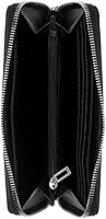 Vista 3 de GUESS Cartera con cremallera y logotipo de Broderick para mujer Negro Cremallera - Cartera alrededor