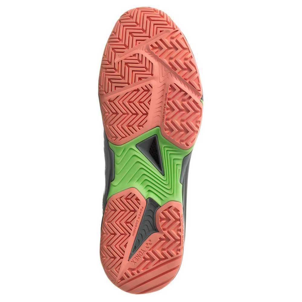 YONEX Mujeres Sonicage 3 Zapatillas De Pádel Zapatilla De Pádel Azul Claro-Albaricoque EU Neu