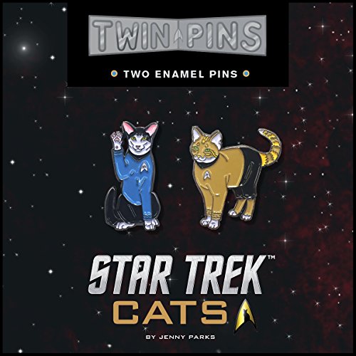 Compare Textbook Prices for Star Trek Cats Twin Pins: Two Enamel Pins Star Trek x Chronicle Books ISBN 9781452164540 by Parks, Jenny