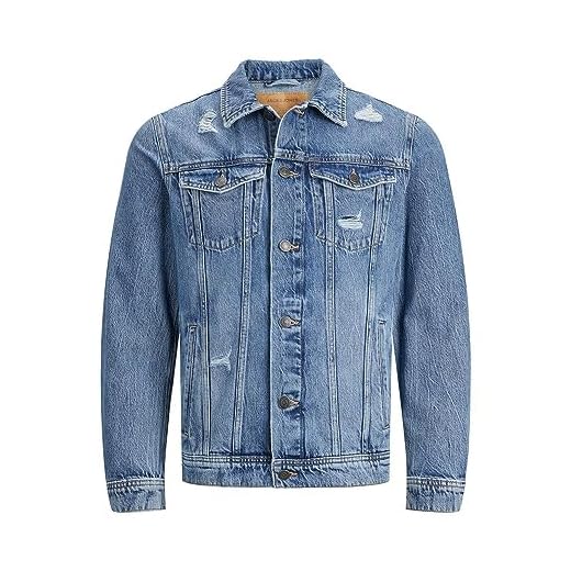 JACK & JONES Jjijean Jjjacket MF 611 Noos Chaqueta, Vaquero Azul, L para Hombre