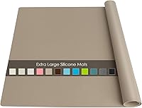 Vista 26 de Tapetes de silicona de grado alimenticio para encimera de cocina, tapete protector de encimera, resistente al calor, tapete para freidora de aire