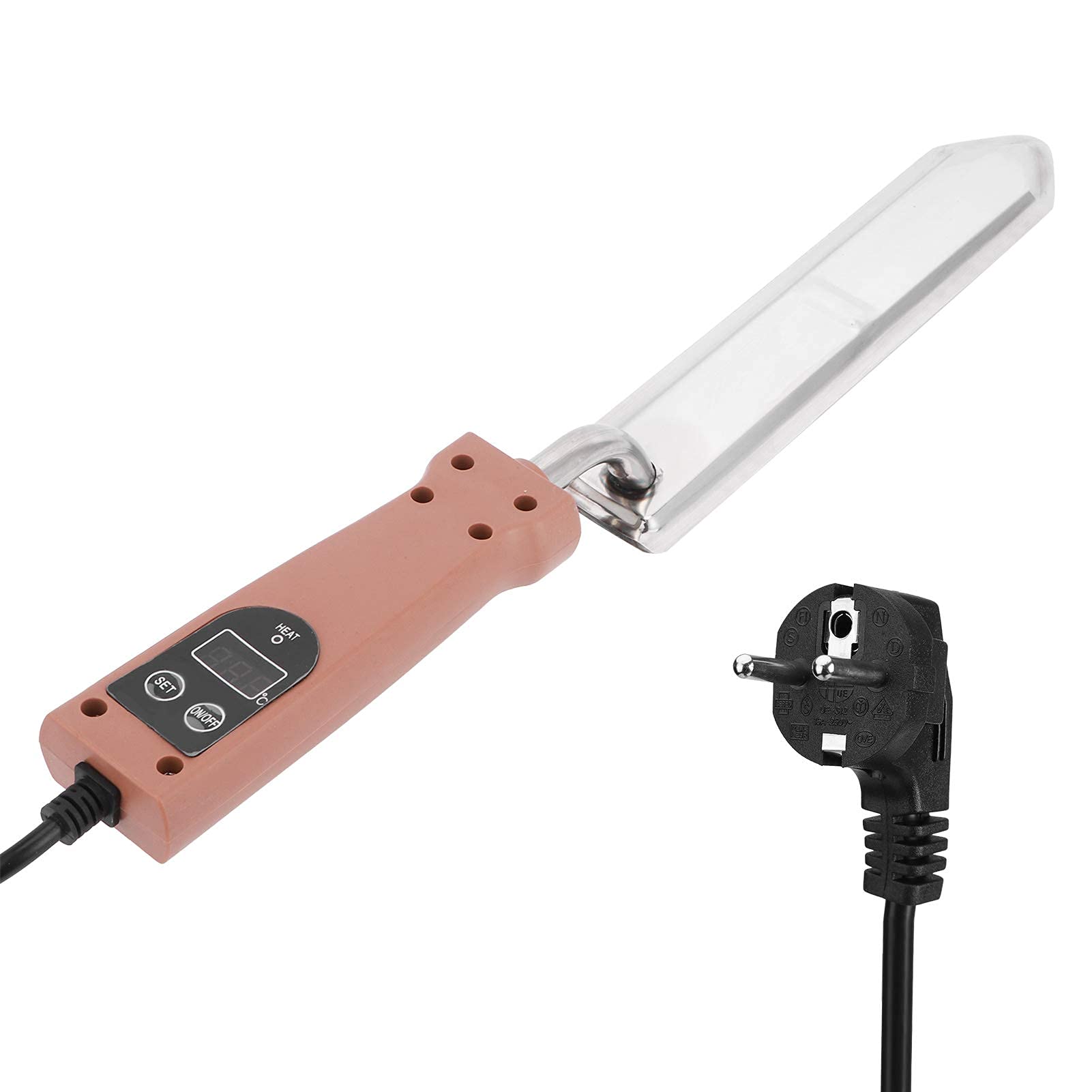 Elektrischer Entdeckelungsmesser Honigschneider 50–180°C Temperaturregelung Imkereiwerkzeuge 220V EU-Stecker