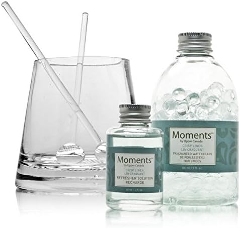 Upper Canada Soap & Candle Moments Waterbead Diffuser, Crisp Linen