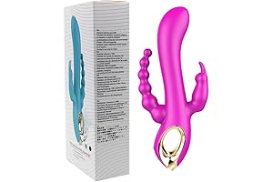 3 in 1 Silicone G-Spot Rabbit Anal Vibrator