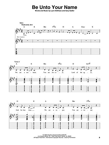 Worship Band Playalong Volume 1 Holy Is The Lord Guitar Edition Gtr (Worship Band Play-along, 1, Band 1)