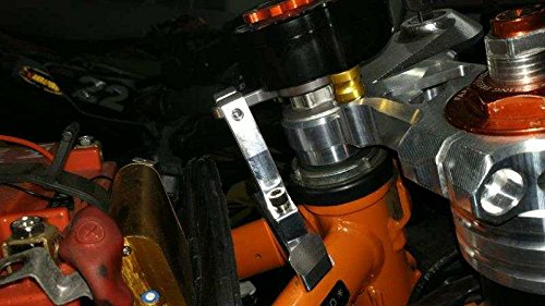 Motorcycle Adjustable Steering Damper Stabilizer Kit - CNC Billet Aluminum For KTM RC250/RC390