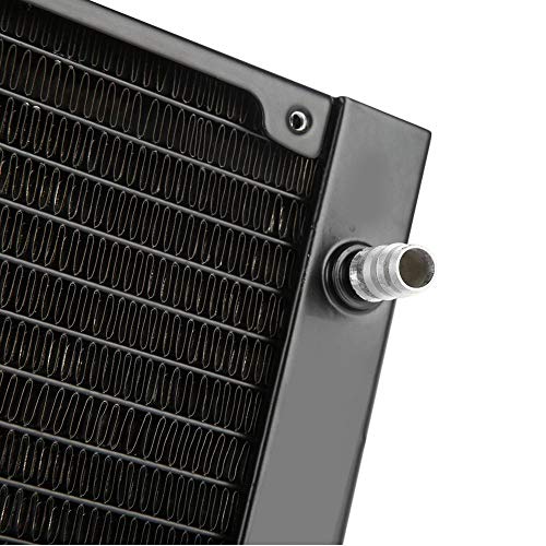 VIFER Scambiatore di Calore per PC - Scambiatore di Calore Durevole per Computer 12 Tubi Scambiatore di Calore rapido Dissipatore di Calore per PC(120 Millimetri)