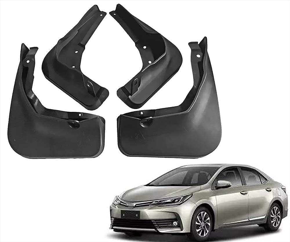 GuGuoZZ Set of 4 mud flaps suitable for Corolla Altis E210 2019-2020 front and rear mudguards to protect your vehicle from splashes