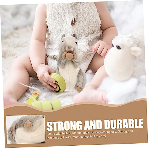 Peluche miniature facile a installer decoration interieure douce pour enfant