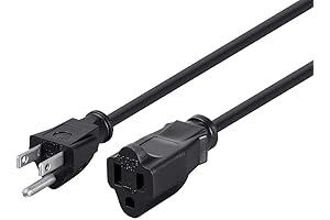 Monoprice 6ft Extension Power Cable