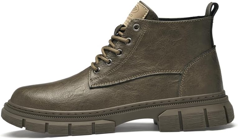 Men's Oxford Ankle Boots Work Boot Short Boots Outdoor Hiking & Trekking Leather High-top
