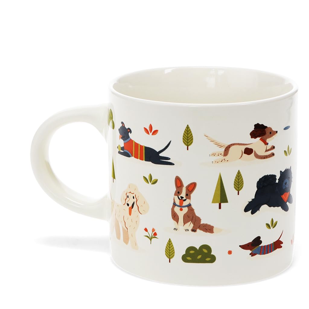 Rex London Ceramic Mugs Large Coffee Mug – Cute Mug Design, Pretty Mug Style, Durable Ceramic Coffee Mug for Everyday Use, Large Coffee Mugs for Tea, Coffee & Hot Drinks