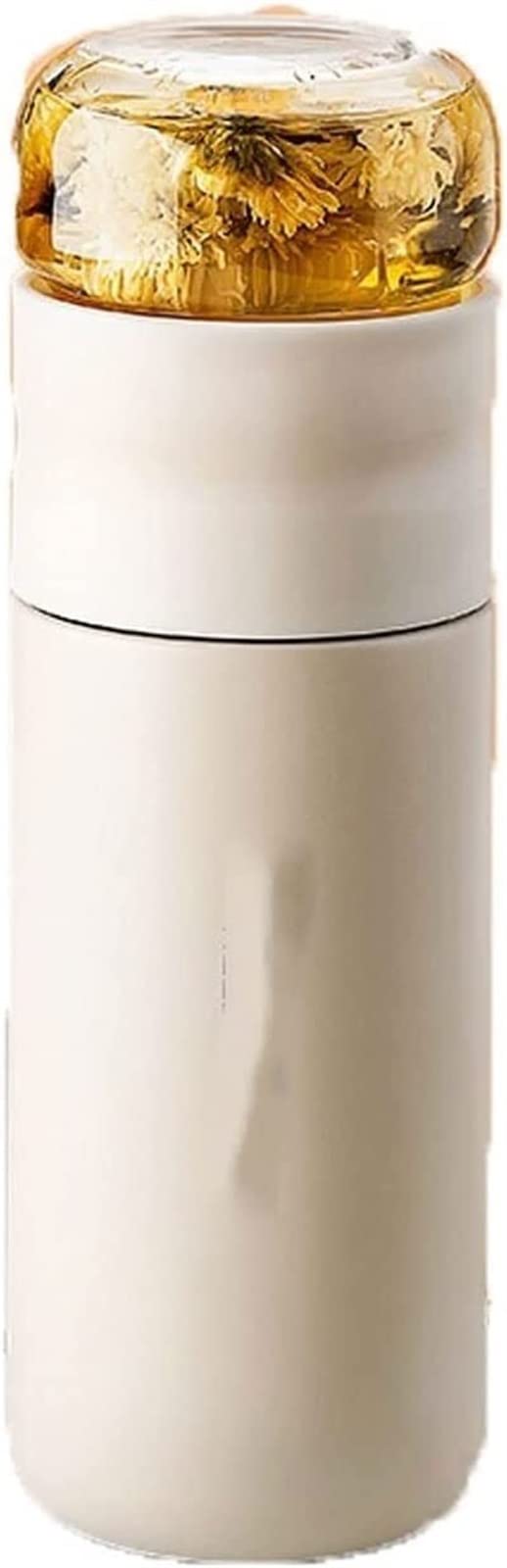 Thermos-Kaffee-Reisebecher, Isolierbecher mit Filter, Edelstahl-Teeflaschenbecher mit Glassieb, trennt Tee und Wasser, 300-ml-Thermos-Isolierflasche, Einweihungsparty