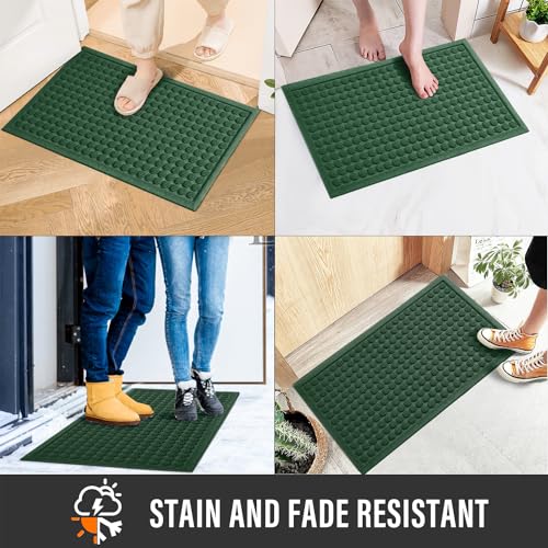 Felpudo de bienvenida resistente fabricado con materiales de alta durabilidad 5