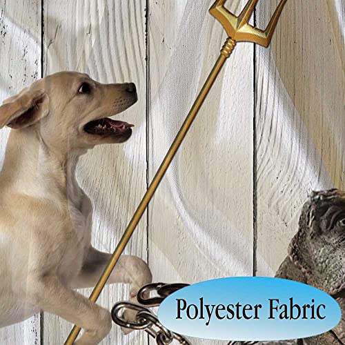 Image of Boziqr Funny Dog Shower Curtain, Japanese Ocean Wave Dinosaur Rustic Barn Door Decor Fabric Bathroom Curtains Set, Cute Animal Kids Polyester Fabric Waterproof, 70 X 78 Inches